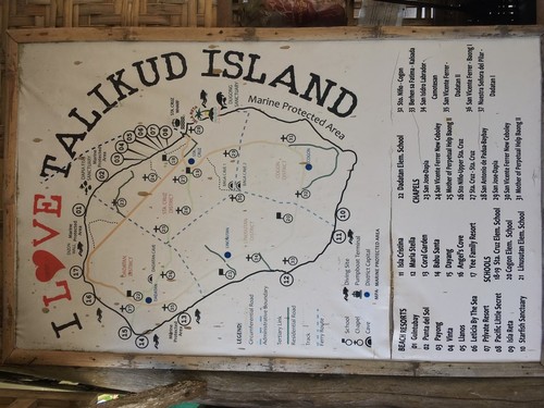 タリカッド島　マップ